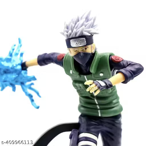 Anime Kakashi Hatake Fire Ball Action Figure Height- 18cm Authentic Design, Highly Detailed-Exact Replica of Image (Without Box)