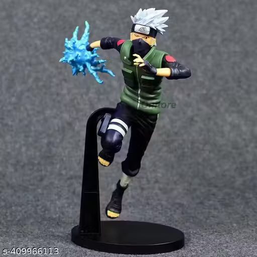 Anime Kakashi Hatake Fire Ball Action Figure Height- 18cm Authentic Design, Highly Detailed-Exact Replica of Image (Without Box)