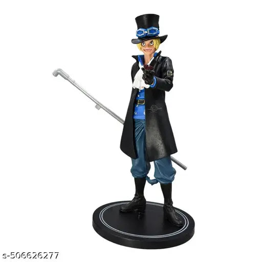 Anime One Piece Figurine - Sabo Action Figure | Height-20 cm | Highly Detailed PVC Material Without Box (One Piece Anime Figure - Sabo)